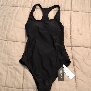 One piece bathing suit